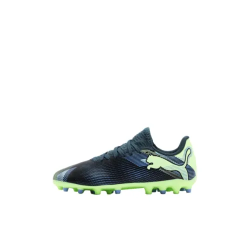 PUMA FUTURE 7 PLAY Детская футбольная обувь Низкий топ Бирюзовый Kids