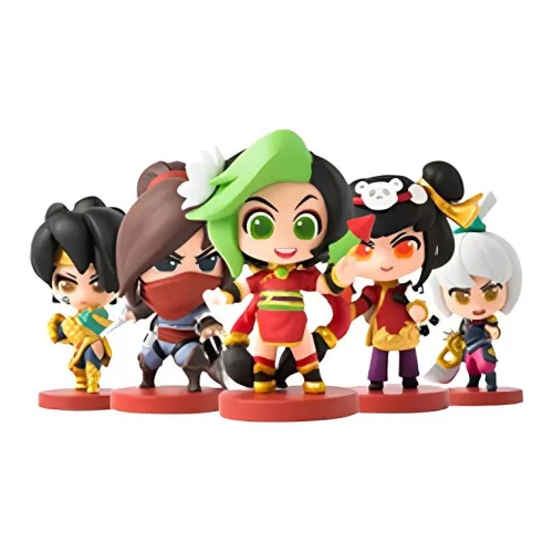 LEAGUE OF LEGENDS League of Legends Characters Лига Легенд 2018 Весенний Фестиваль Мини Набор Фигурок в стиле Chibi