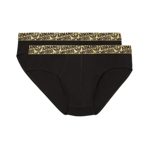 Emporio Armani FW24 Трусы Мужские Черные