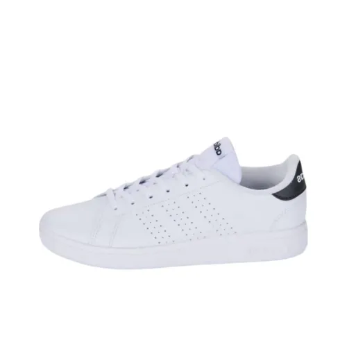 Adidas ADVANTAGE BASE 2,0 Slip-resistant Abrasion-resistant Low-top Skateboard Shoes Women's White Adidas ADVANTAGE BASE 2,0 Противоскользящие Износостойкие Низкие Кеды для Скейтбординга Женские Белые