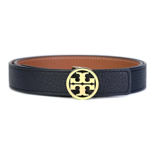 Tory Burch Miller Кожаные ремни Черно-коричневый Женские