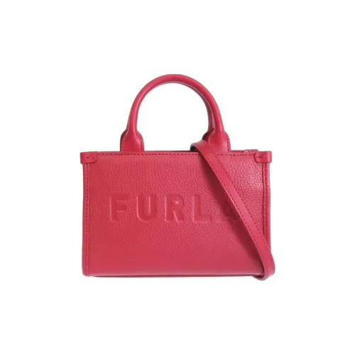 Furla Кожа Тоут Сумка Сумка для покупок Сумка через плечо Сумка Женская Красная