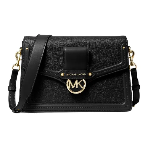 MICHAEL KORS Jessie Кожа GOD OF Вино Сумка Курьерская сумка Сумка на плечо Женская Черная