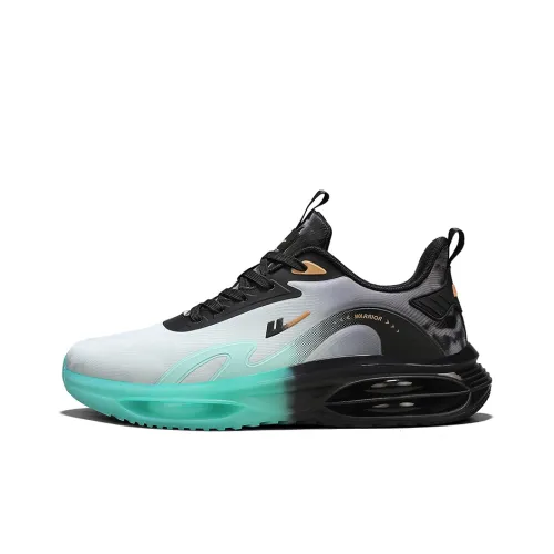 Warrior Покрытие Увеличение Высоты Устойчивость к Износу Легкий Противоскользящий Низкий Топ Повседневная Обувь Мужская Черная Луна