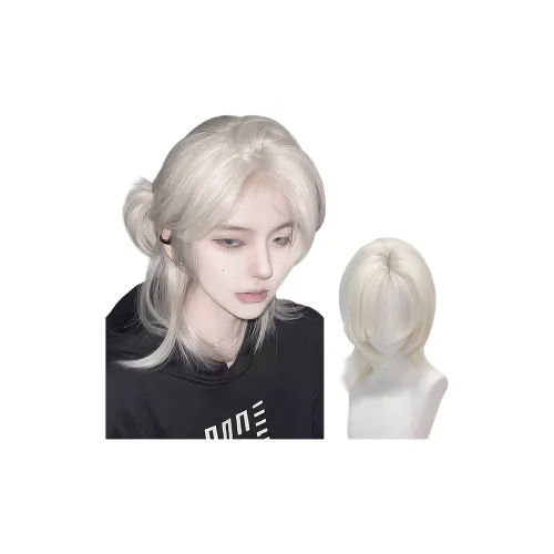 YOUXI Белый золотой Волк Ласточкин хвост Сельдь Голова Парики
