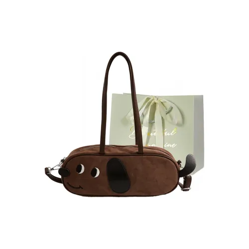 JIANGLIDA ПУ (полиуретан) Одно плечо Сумка Обычный Женский Кофе