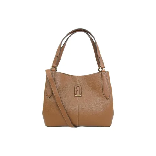 Furla Dafne Кожа Сумка через плечо Сумка Женская Коньяк Бренди