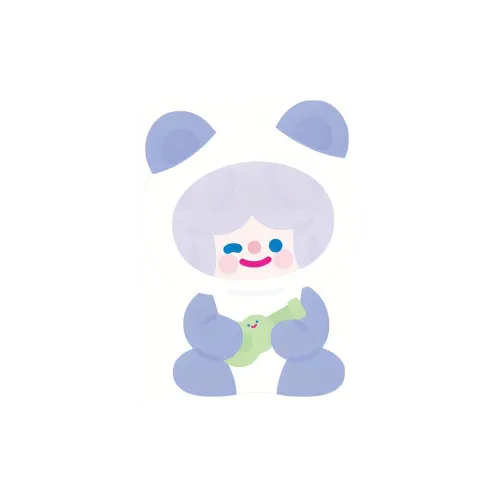 Поиск Unicorn RiCO Uke Panda Прозрачный Слепой Бокс на Карточке 4,3 см