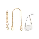 (Золотистый) Цепь с носом свиньи, удлинитель + декоративная цепь, 40 см