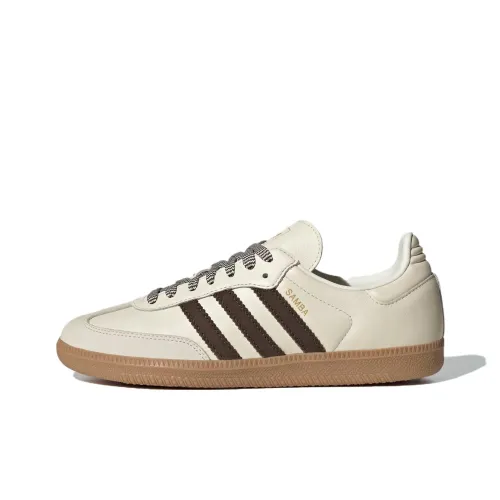 Adidas Originals SAMBA OG Устойчивые к истиранию низкие скейтборд-кроссовки Унисекс Экрю