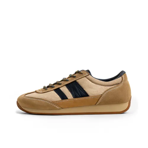 MADEN Casual Низкий Топ Светлый Каштановый Желтый Мужской