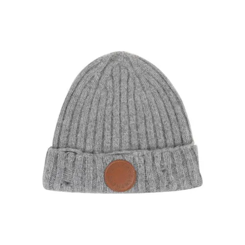 Stella McCartney Переработанный кашемир Смесовая шерсть Шапки-бини Женские Серый