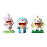 Семейный набор украшений "Удача" из 3 предметов (встроенный лоток + розовый кролик + пасхальная курица)