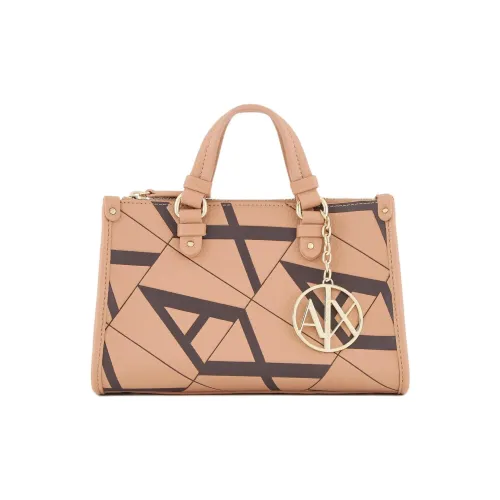 ARMANI EXCHANGEAE Полиэстер Тоут Сумка Сумка для покупок Сумка через плечо Сумка мини Женская Розовая