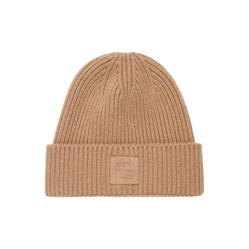 FENDI Кашемир Шапки-бини Женские Бежевый