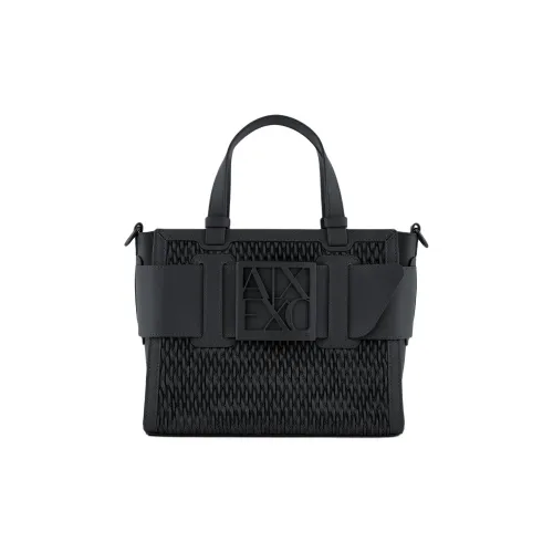 ARMANI EXCHANGEAE ПУ (полиуретан) Сумка-тоут Сумка для покупок Сумка через плечо Сумка мини Женская Черная