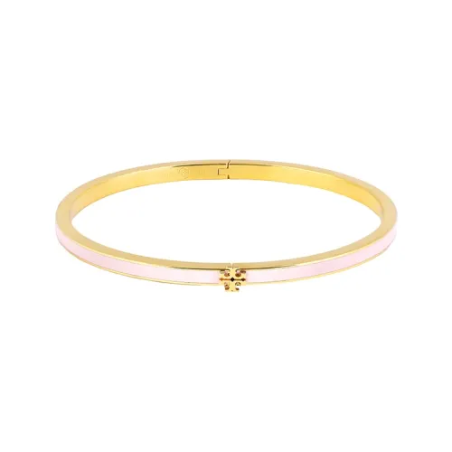 TORY BURCH Латунь Эмаль Кристалл Браслеты Женские Розовый