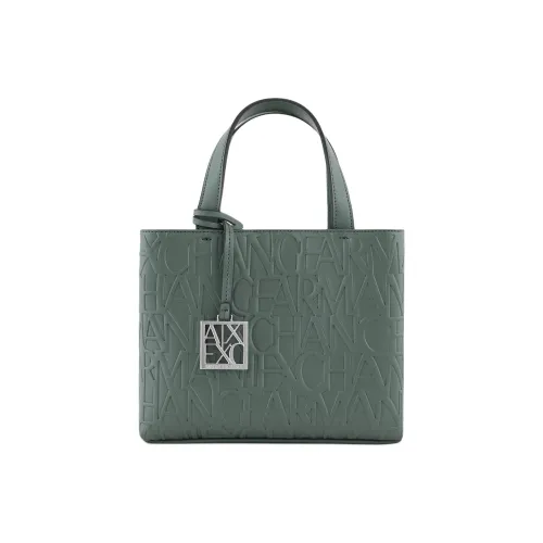 ARMANI EXCHANGEAE Полиэстер Тоут Сумка Сумка для покупок Сумка через плечо Сумка Маленькая Женская Светло-зеленая