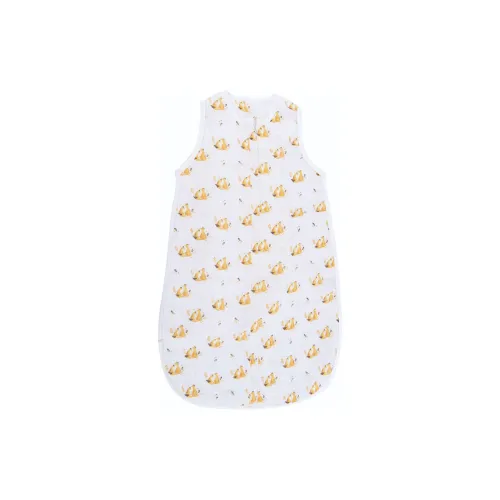 Moulin roty Olga's Travel Collection Белый Желтый XIAOYUER Принт Безопасность Малыш Спящий Сумка 90 110 см Мерч по IP