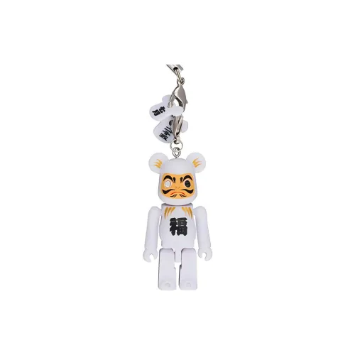 BE@RBRICK Happy Dharma Брелоки 70% Белый Trend Based Products 5 см