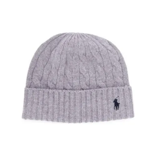 Polo Ralph Lauren Шерсть Переработанный нейлон Шапки-бини Мужской Серый