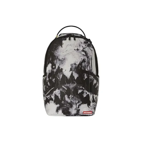 SPRAYGROUND Рюкзак из искусственной кожи унисекс черный белый