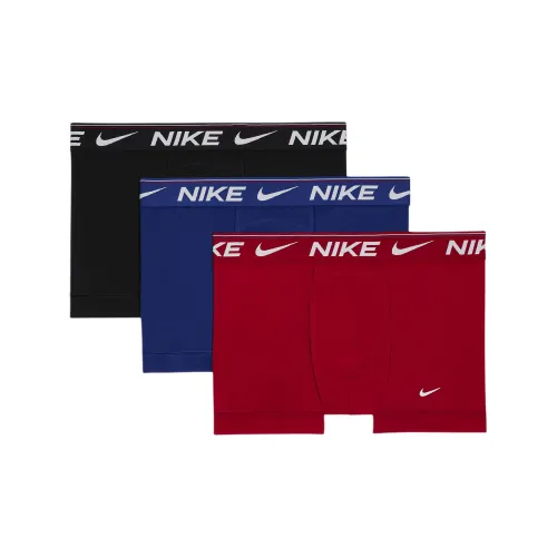 Nike 3 упаковки красных + синих + черных мужских боксеров