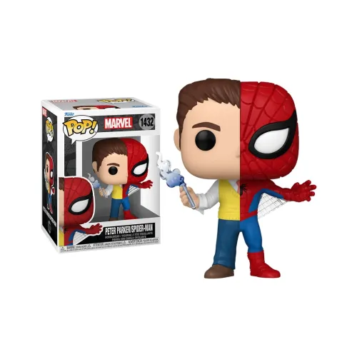 Funko Marvel POP! Comic Split Edition Росомаха Паук Man Капитан Америка Merch Кукла Модные игрушечные фигурки