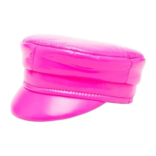 RUSLAN BAGINSKIY Полиэстер Хлопок Береты Женские Розовый