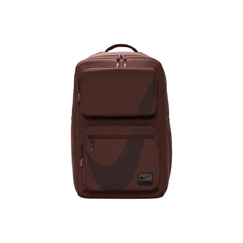 Nike Полиэстер Рюкзак Унисекс Красный Коричневый