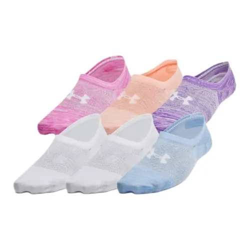 Under Armour Breathe 6 пар Синий / Белый/Фиолетовый/Розовый/Апельсин Женские носки