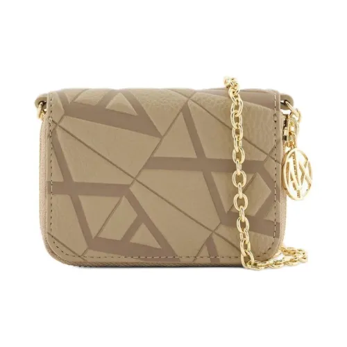 ARMANI EXCHANGEAE Полиэстер Кошелек Мини Женский Бежевый