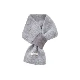 12% шерсть, маленький платок - серый