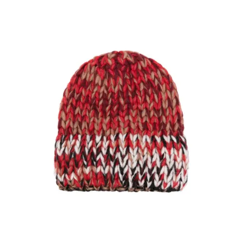 ROBERTO COLLINA Alpaca Beanies Men's Red