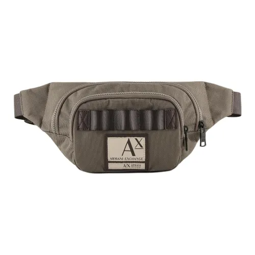 ARMANI EXCHANGEAE Полиэстер Одно плечо Через плечо Бананка Мужской Армейский зеленый
