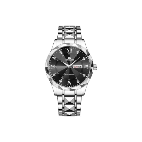 LIBER AEDON Наручные часы Кварцевый механизм Черный циферблат Мужские часы