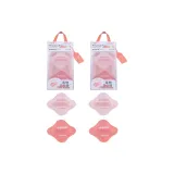 Четырехлистный клевер розовый, упаковка из 4 штук