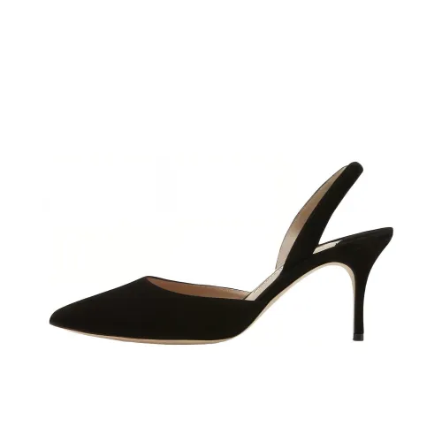 MANOLO BLAHNIK Carolyne Высокие каблуки Женские Черный