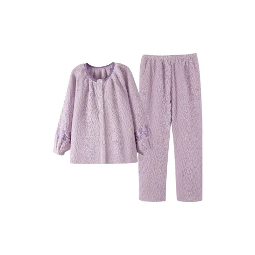 UAVAE Пижамный комплект женский фиолетовый