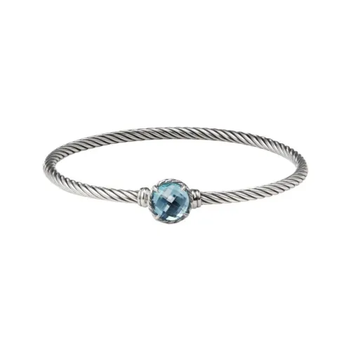 David Yurman Серебряный Браслеты Женские Серебряный
