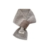 12% шерсть, маленький платок - хаки