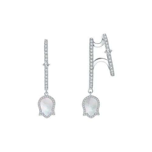 BABYBEI Серьги из жемчужной раковины женские