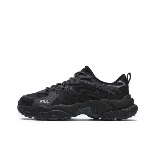 FILA Fern Casual Low Top Черный/Shadow Черный Серый Мужской