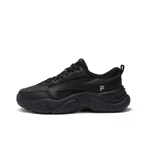FILA FUSION Conch Dx Повседневный Низкий Топ Черный Женский