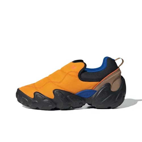 Adidas Originals Shock Absorbers Slip-Resistant Low Top Casual Shoes Unisex Orange Black Blue Adidas Originals Shock Absorbers Низкий топ повседневная обувь унисекс оранжевый черный синий