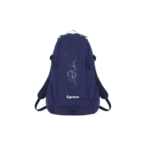 Supreme SS24 Week 1 500D Cordura Nylon Рюкзак Стандартный Унисекс Морской Синий