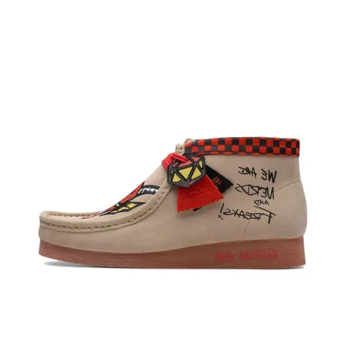 Clarks Wallabee EVO Повседневная обувь Мужская Песочный