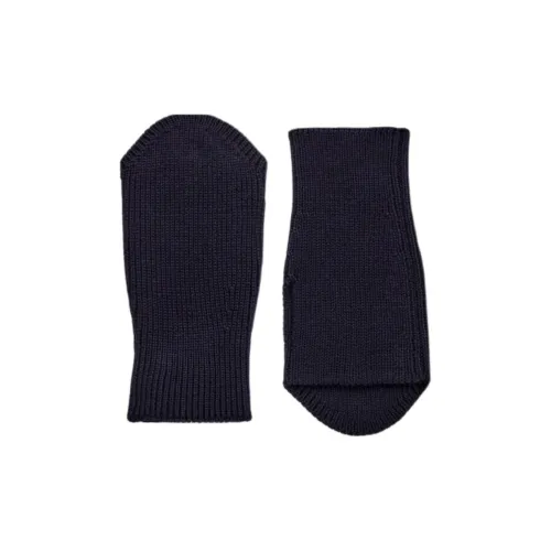 COS Wool Knit Перчатки Унисекс Темно-синий