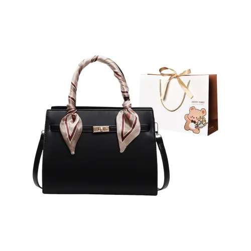 ERANGBEAR ПУ (полиуретан) Портативный Одно плечо Через плечо Тоут Женский Черный Красный