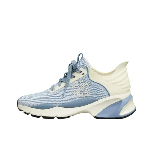 TORY BURCH Good Luck Низкий Топ Casual Женский Синий